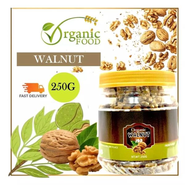 250g-3.jpg Walnut USA Premium Roasted (Unsalted) Raw Ready to Eat